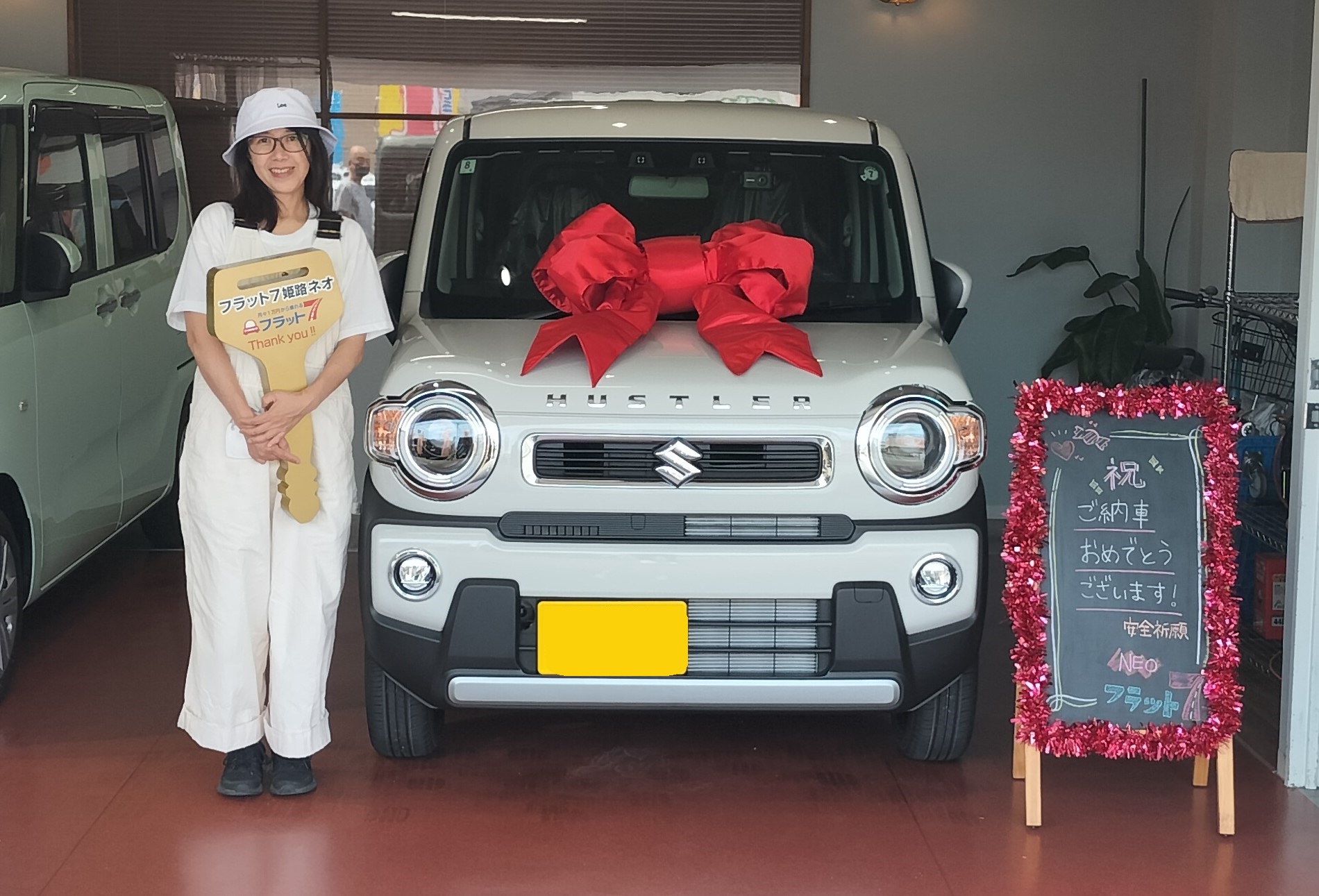 兵庫県姫路市H様　ハスラー　カーリース